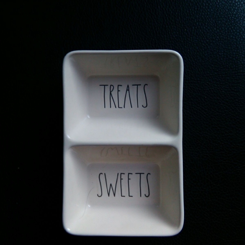 Rae Dunn/Magenta Ceramic Serving Tray